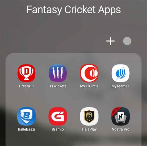 fantasy cricket app list.